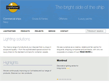 Tablet Screenshot of lightpartner.de